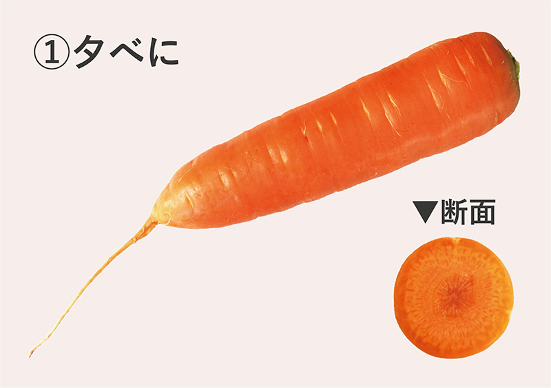 夕べににんじん