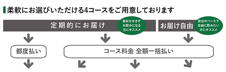 定期購入一覧　コース